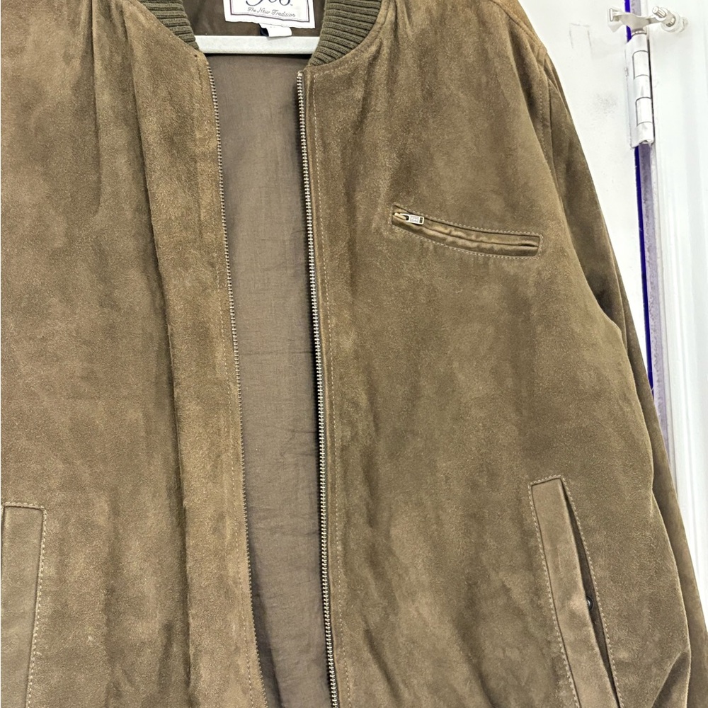 Jo’ S. A Bank weather proof tailored fit bomber jacket